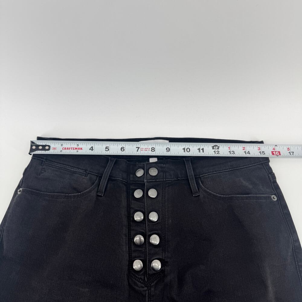 FRAME Denim Le High Ankle Skinny Snap Fly Jeans Sz 31 Bestwick $249 NWT - Picture 9 of 11